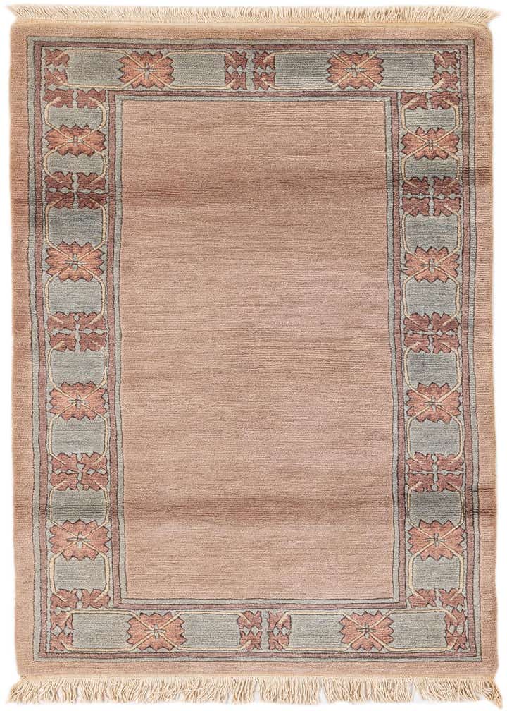 3' 1 x 5' 10 Hand Knotted Nepal Wool Runner Rug