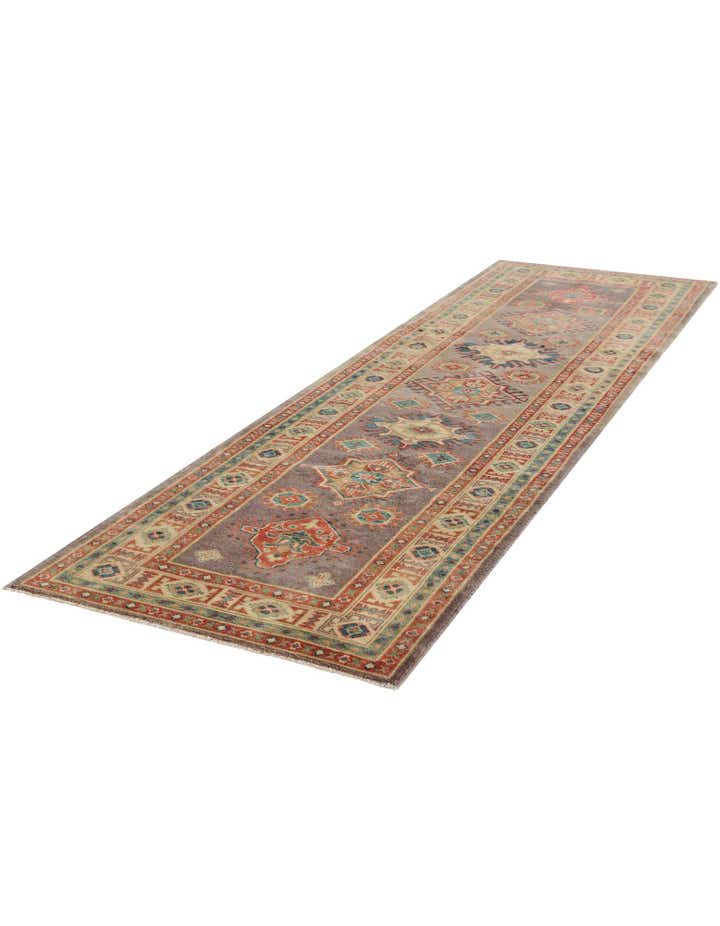 2' 10 x 10' Hand Knotted Oushak Wool Runner Rug
