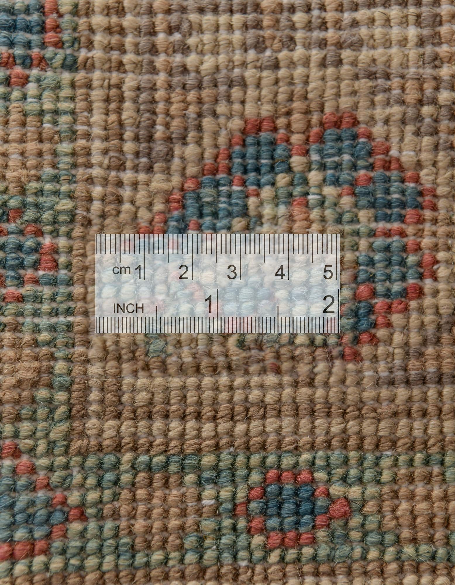 2' 10 x 10' Hand Knotted Oushak Wool Runner Rug