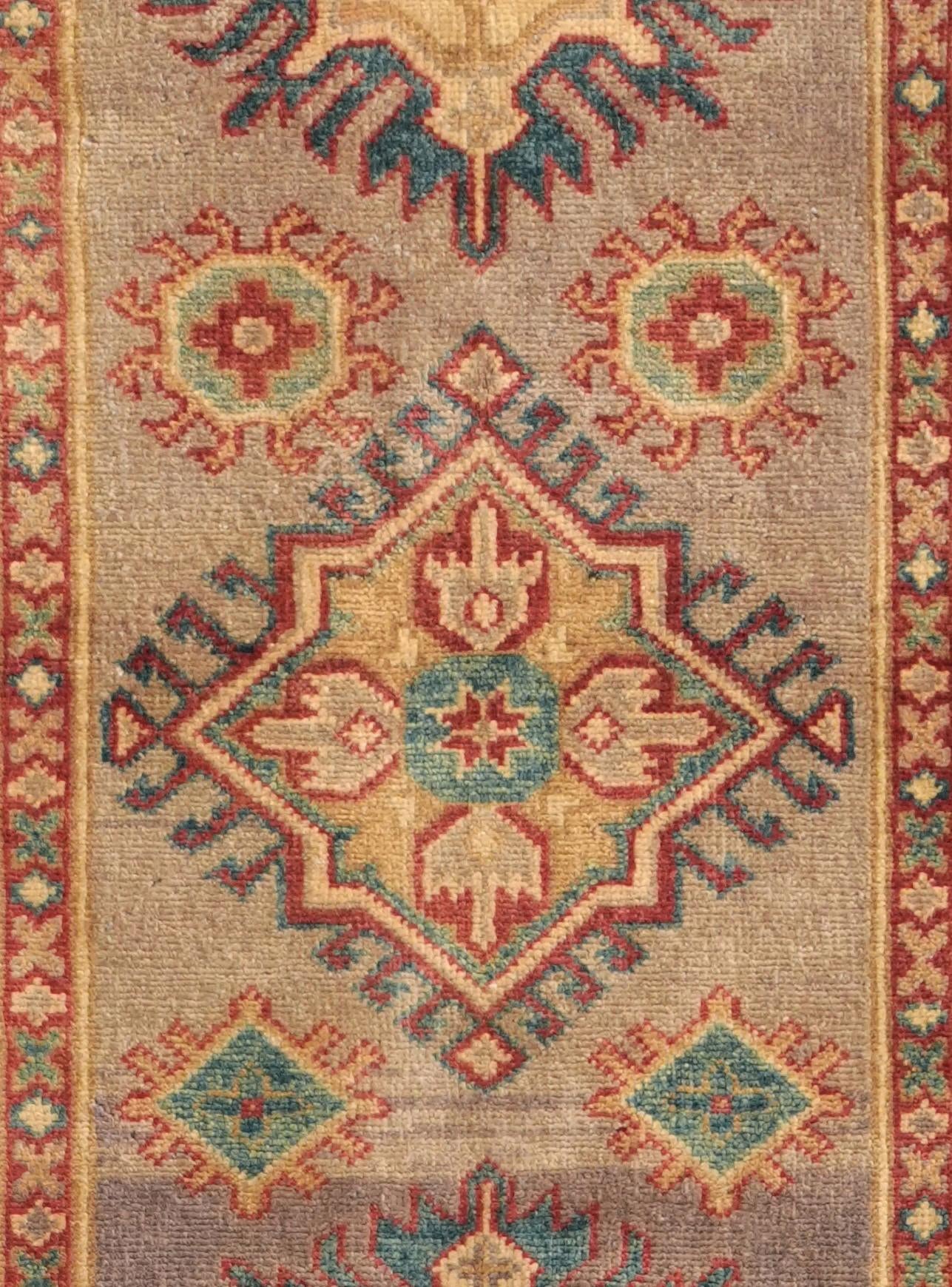 2' 10 x 10' Hand Knotted Oushak Wool Runner Rug