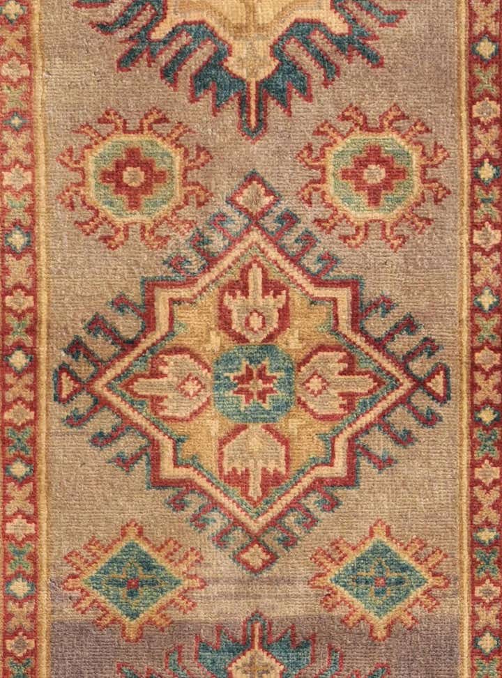 2' 10 x 10' Hand Knotted Oushak Wool Runner Rug