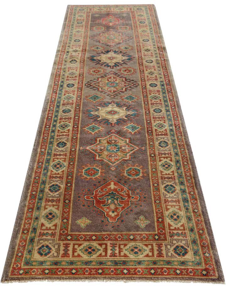 2' 10 x 10' Hand Knotted Oushak Wool Runner Rug