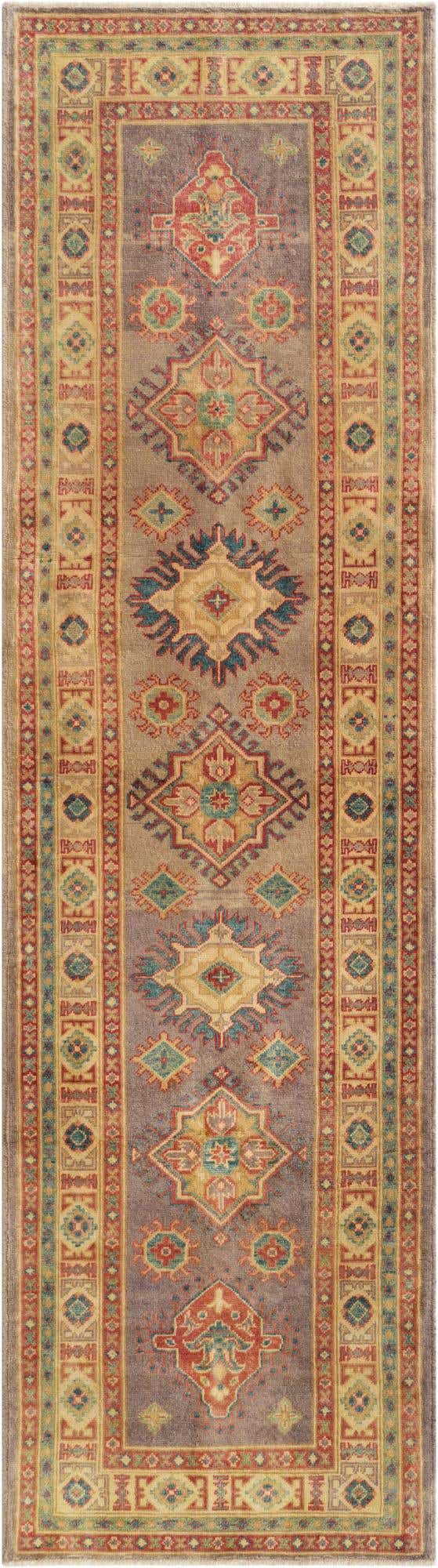 2' 10 x 10' Hand Knotted Oushak Wool Runner Rug