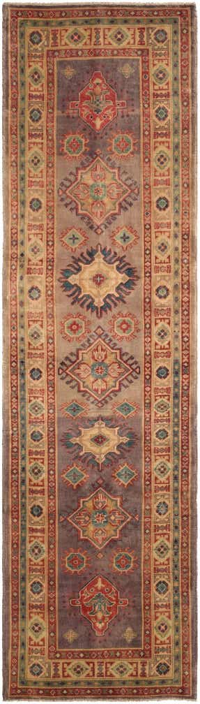 2' 10 x 10' Hand Knotted Oushak Wool Runner Rug