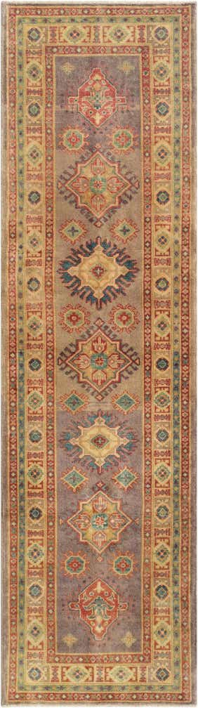 2' 10 x 10' Hand Knotted Oushak Wool Runner Rug
