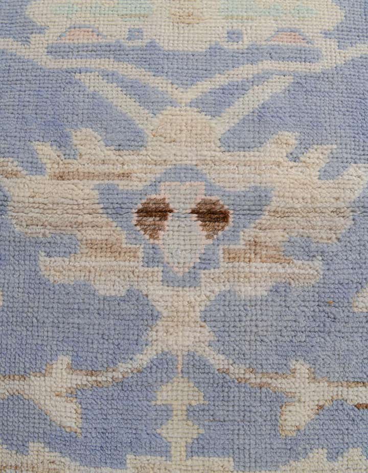 2' 7 x 12' 1 Hand Knotted Oushak Wool Runner Rug