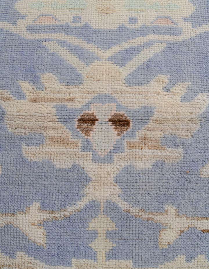 2' 7 x 12' 1 Hand Knotted Oushak Wool Runner Rug