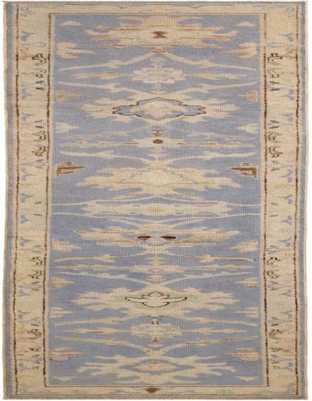 Detail image of 2' 7 x 12' 1 Hand Knotted Oushak Wool Runner Rug