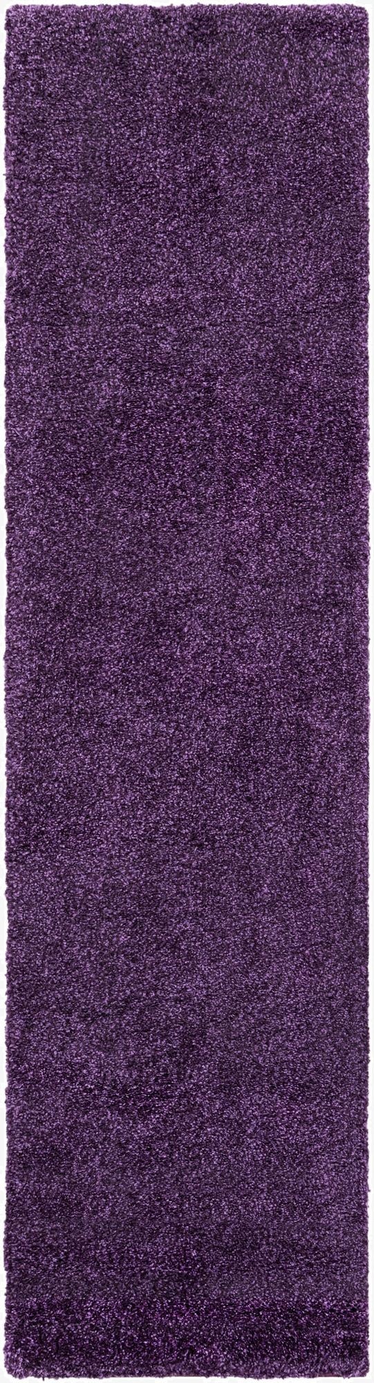 Primary image 2' 7 x 10' Solid Frieze Runner Rug
