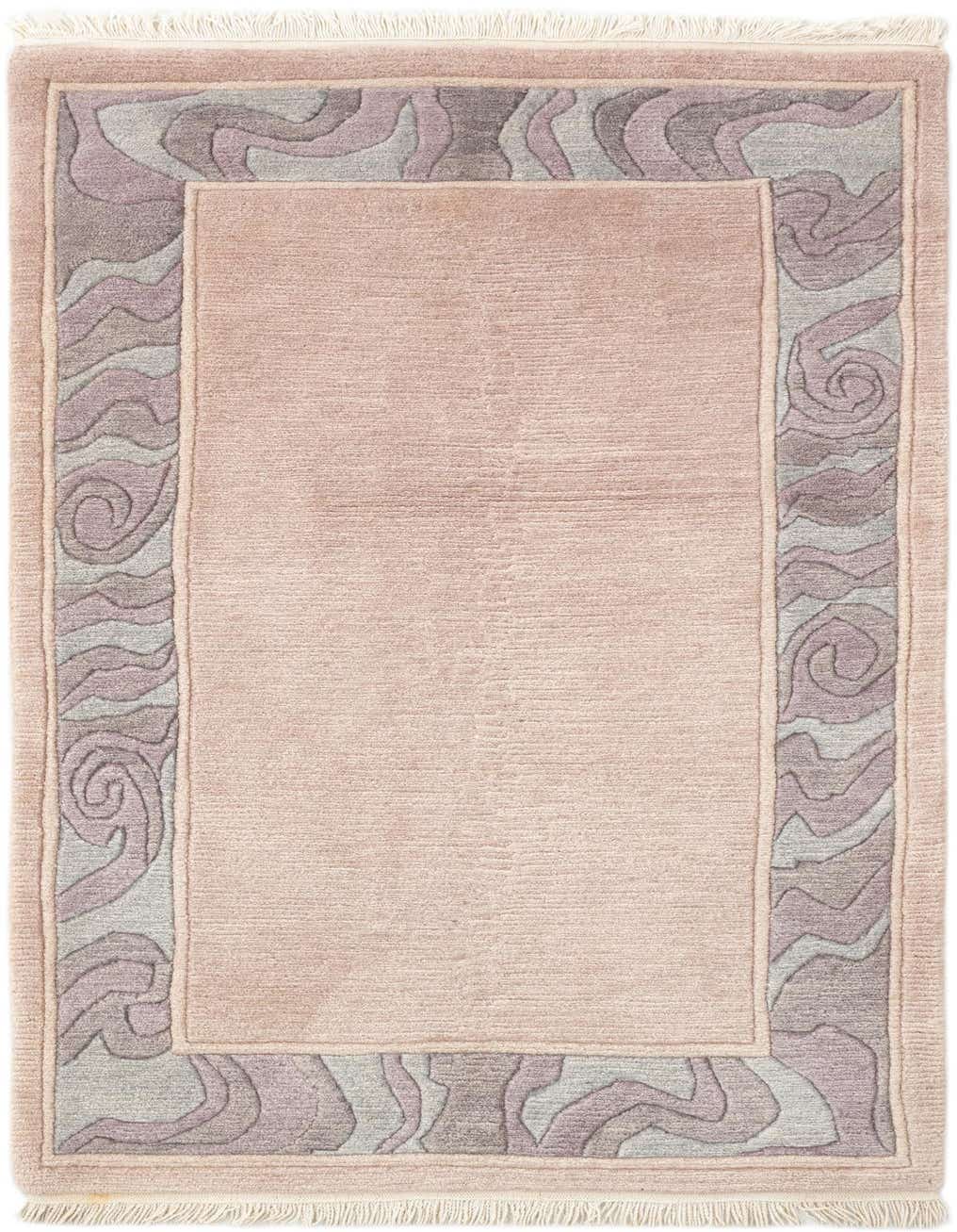 3' 1 x 6' Hand Knotted Tibet Wool Runner Rug
