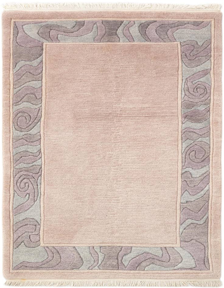 Detail image of 3' 1 x 6' Hand Knotted Tibet Wool Runner Rug