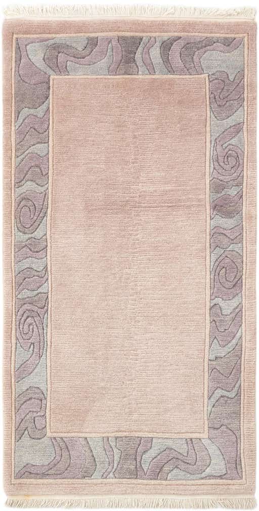 3' 1 x 6' Hand Knotted Tibet Wool Runner Rug