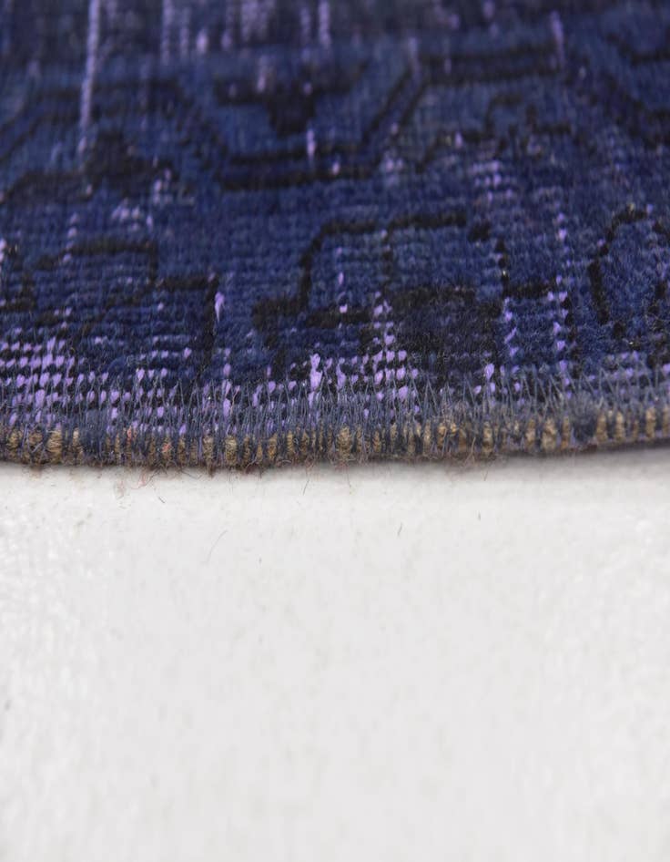 Detail image of 3' x 9' 7  Hand Knotted Ultra Vintage Persian Wool Runner Rug