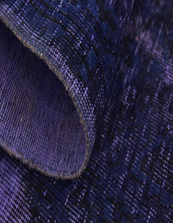 Detail image of 3' x 9' 7  Hand Knotted Ultra Vintage Persian Wool Runner Rug