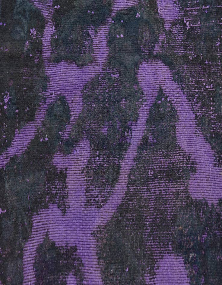 Detail image of 3' 2 x 6' 7  Hand Knotted Ultra Vintage Persian Wool Runner Rug