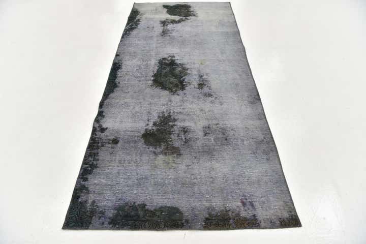 120cm x 275cm anudado a mano Ultra Vintage Alfombra Persa Lana Pasillera