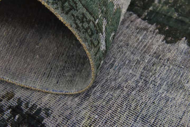 120cm x 275cm anudado a mano Ultra Vintage Alfombra Persa Lana Pasillera