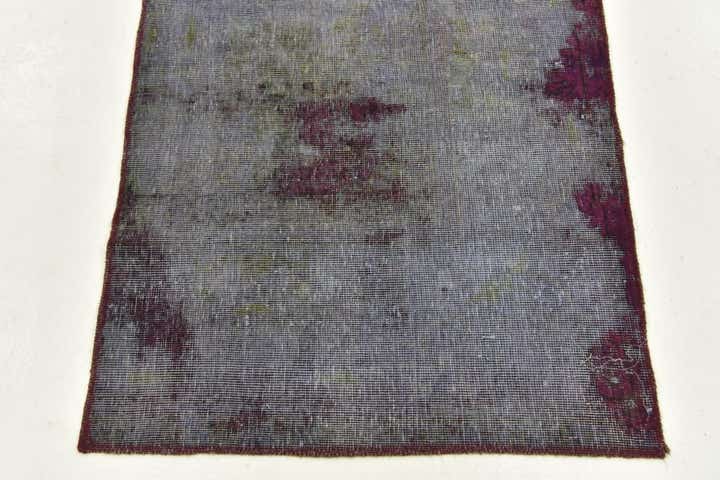 2' 8 x 9' 6 Hand Knotted Ultra Vintage Persian Wool Runner Rug