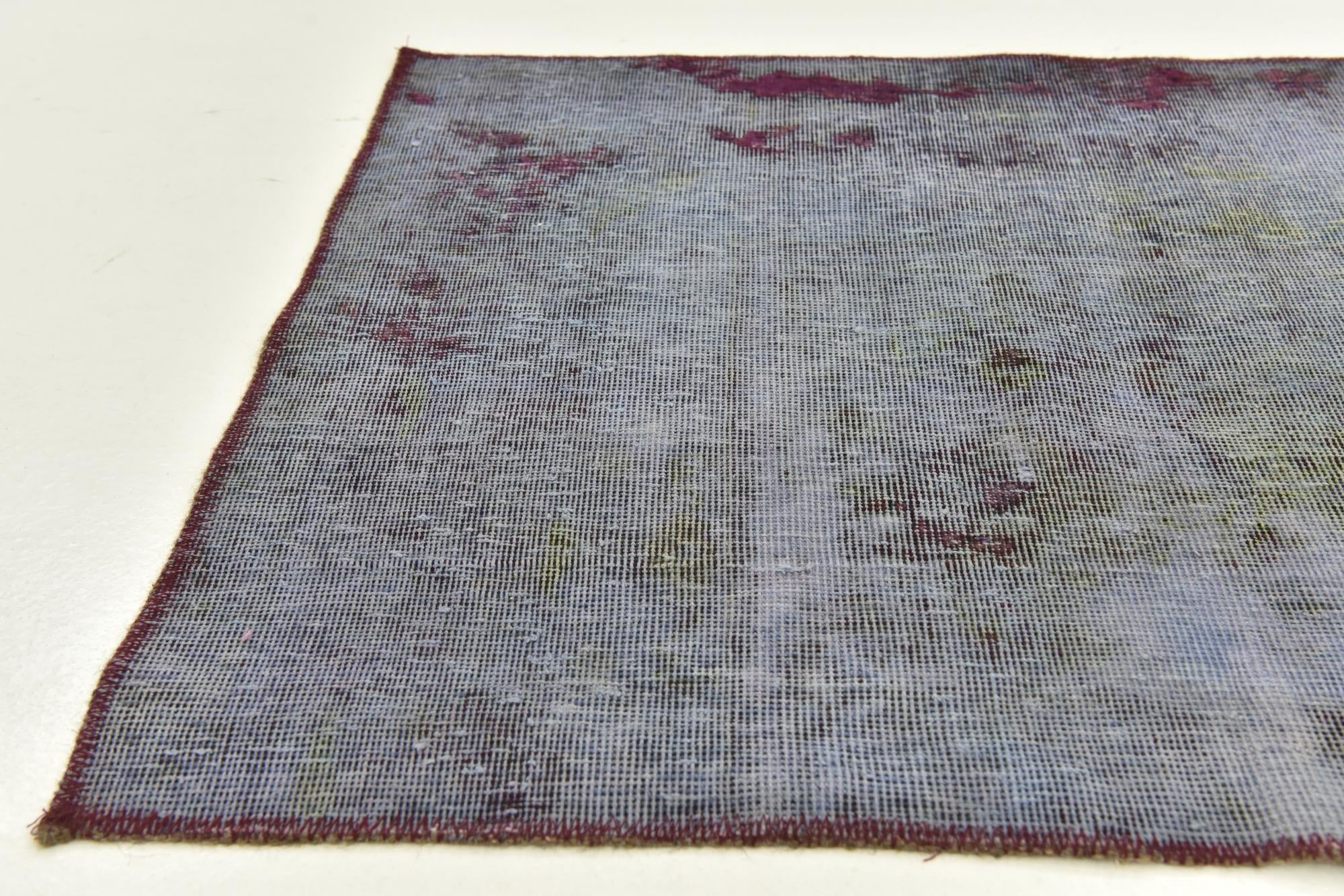 2' 8 x 9' 6 Hand Knotted Ultra Vintage Persian Wool Runner Rug