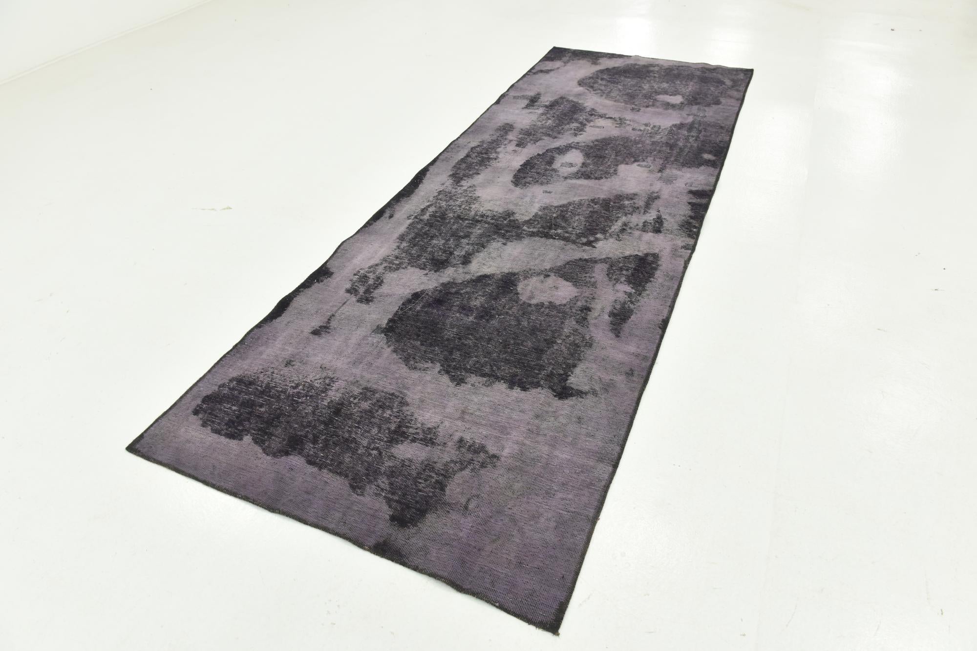 4' 2 x 11' 10 Hand Knotted Ultra Vintage Persian Wool Runner Rug