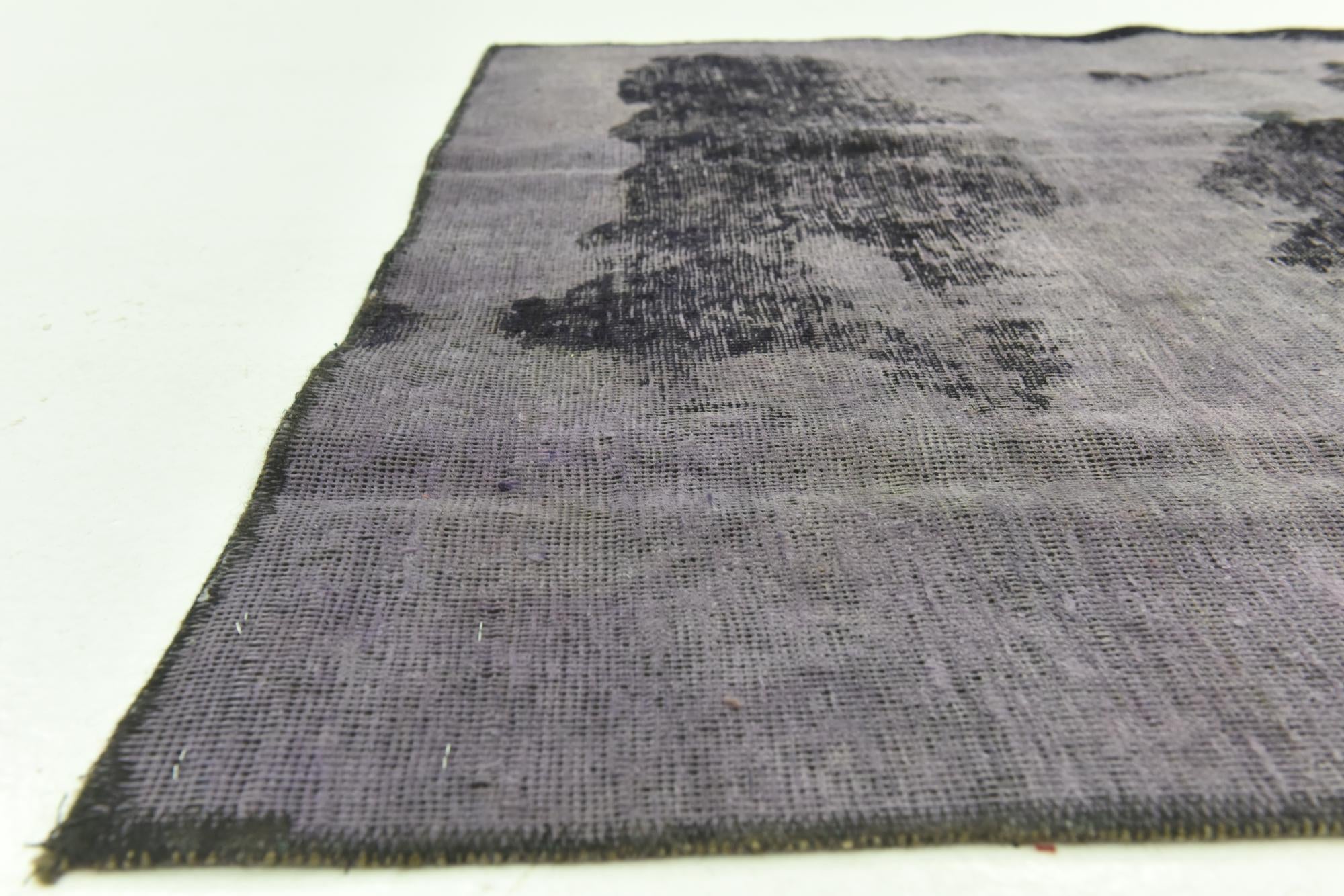 4' 2 x 11' 10 Hand Knotted Ultra Vintage Persian Wool Runner Rug