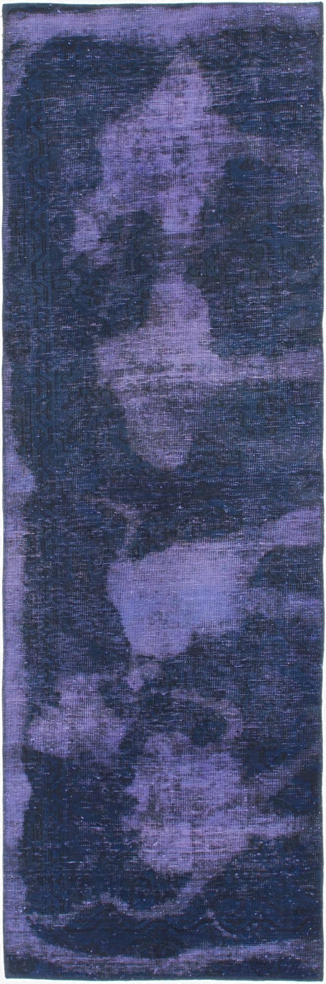 3' x 9' 7  Hand Knotted Ultra Vintage Persian Wool Runner Rug