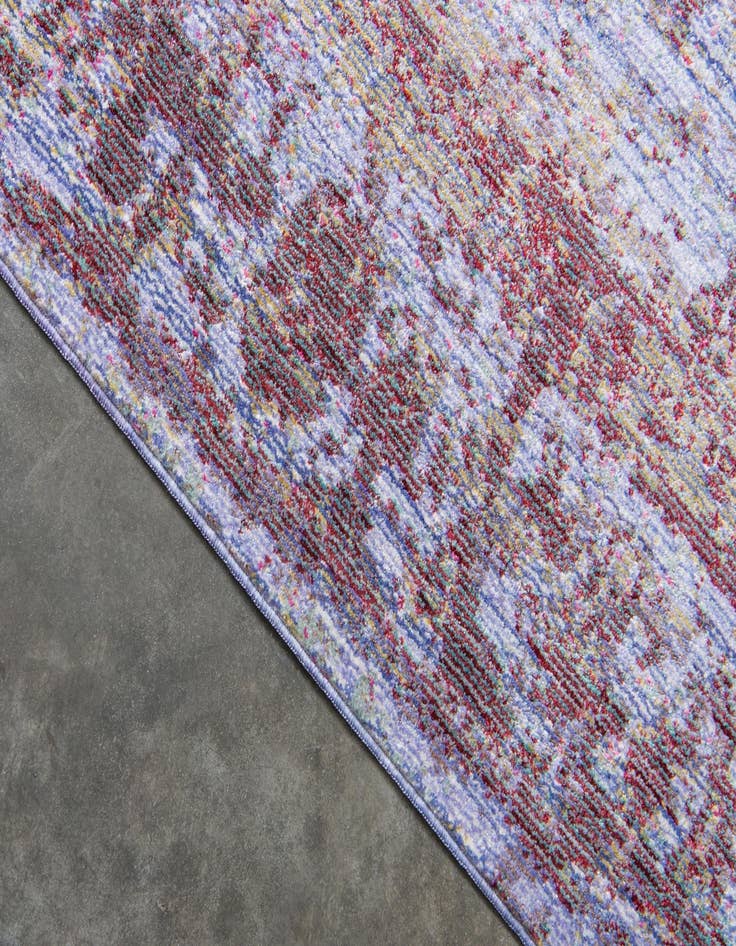 Detail image of 8' x 8' Aqua Square Rug