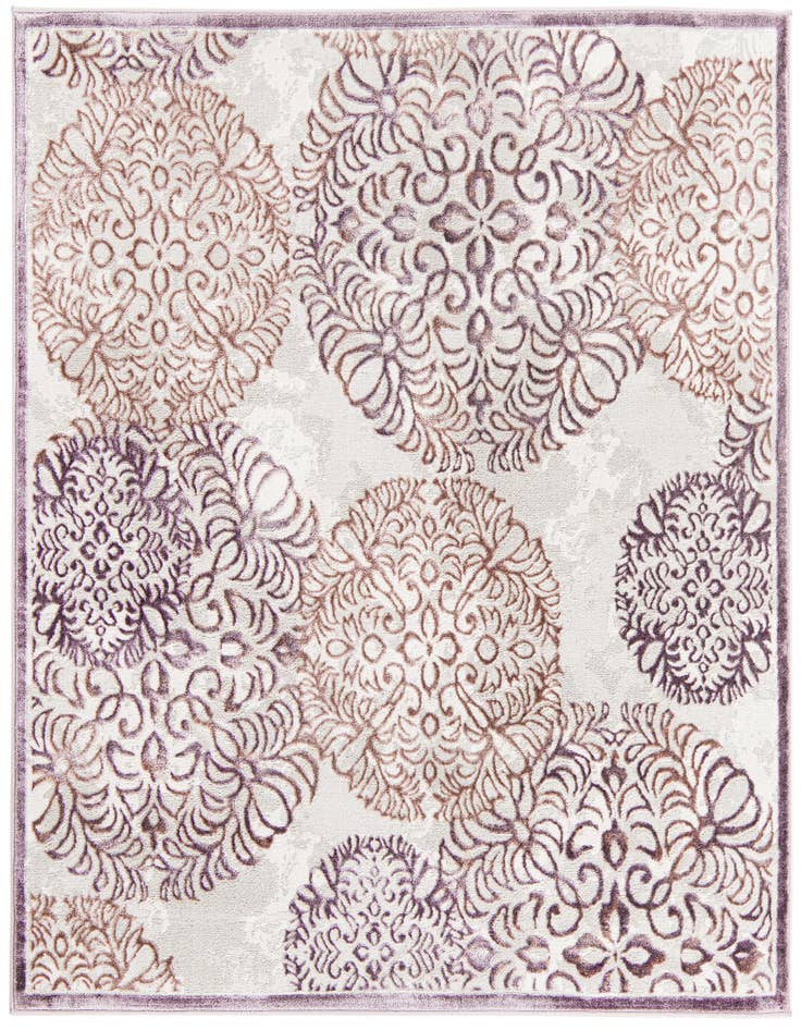 Detail image of 5' 3 x 5' 3 Chesterfield Square Rug