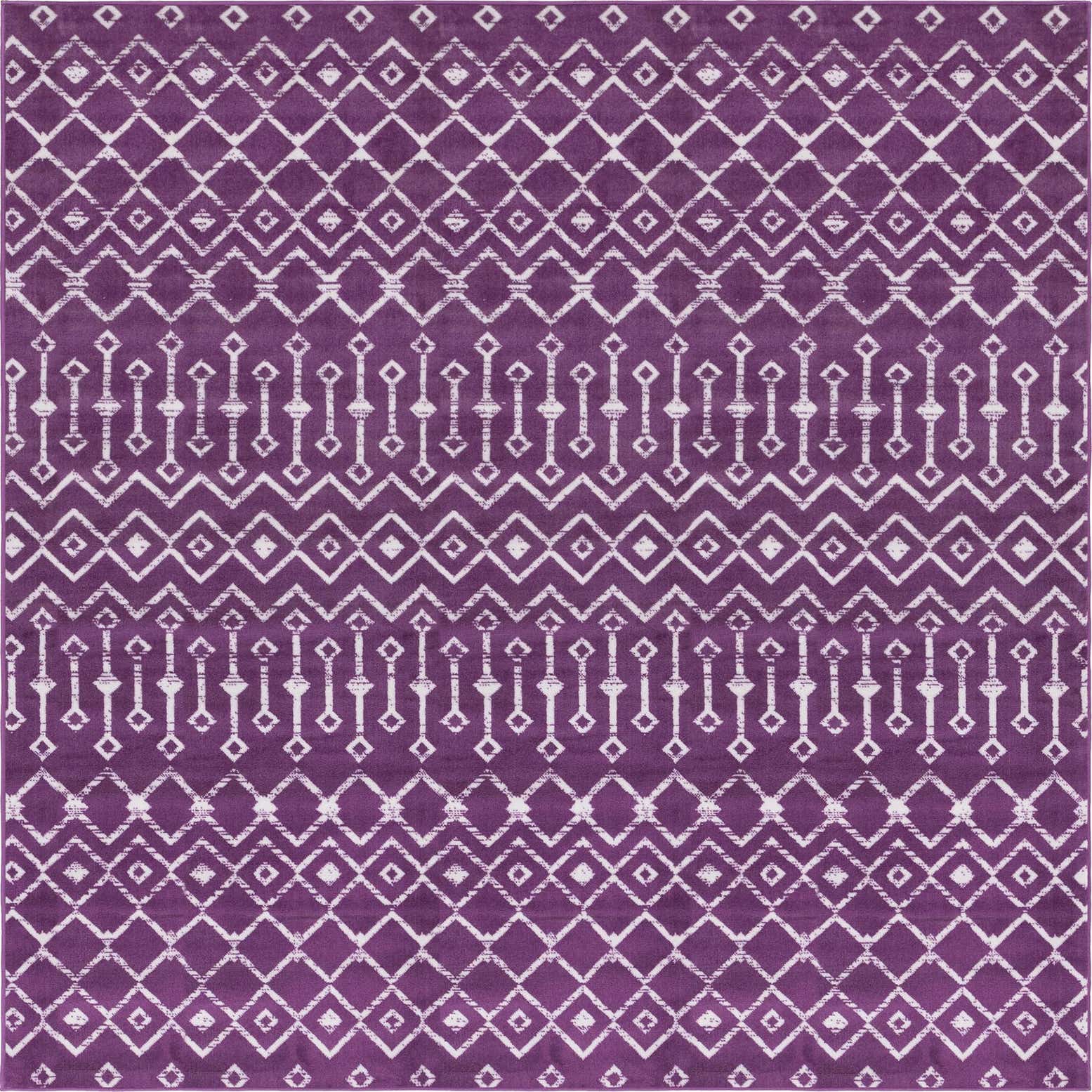 7' 10 x 7' 10 Kasbah Trellis Square Rug