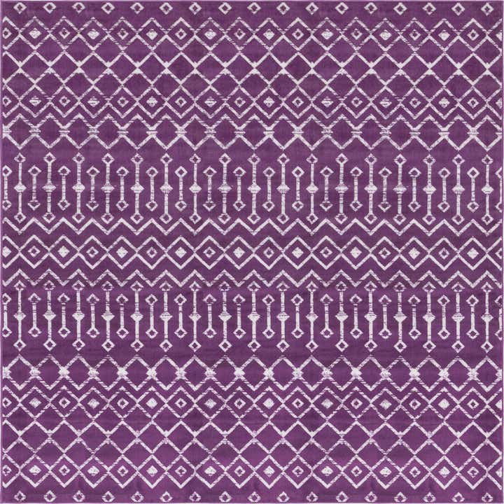 7' 10 x 7' 10 Kasbah Trellis Square Rug