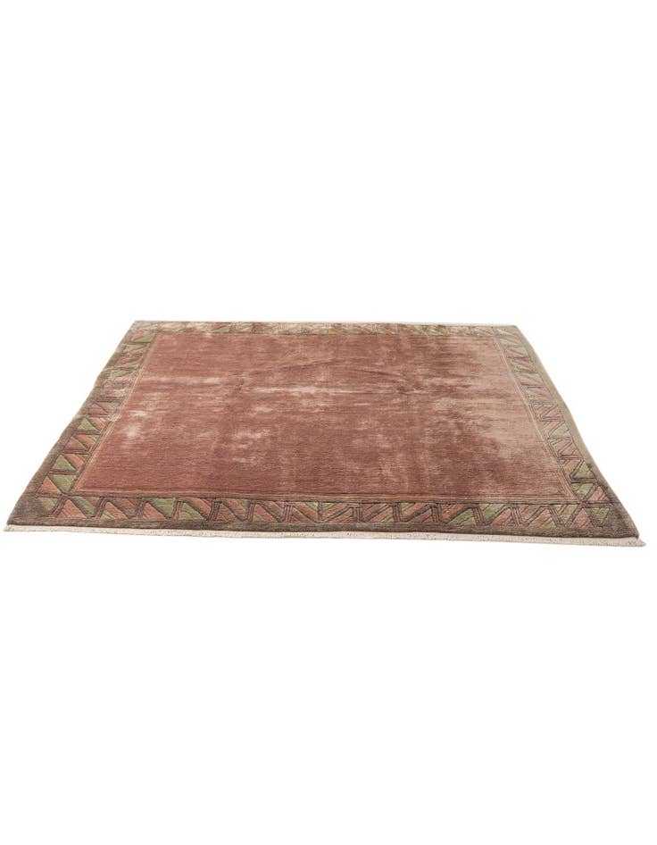 Detail image of 7' 6 x 8' 2 Hand Knotted Nepal Wool Square Rug