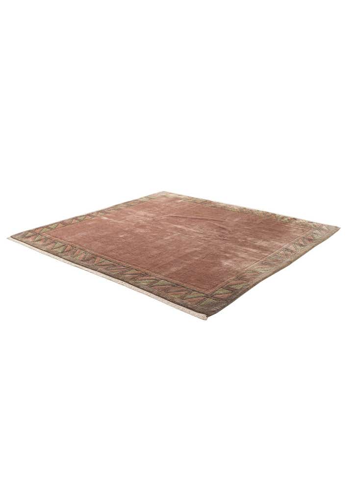 7' 6 x 8' 2 Hand Knotted Nepal Wool Square Rug