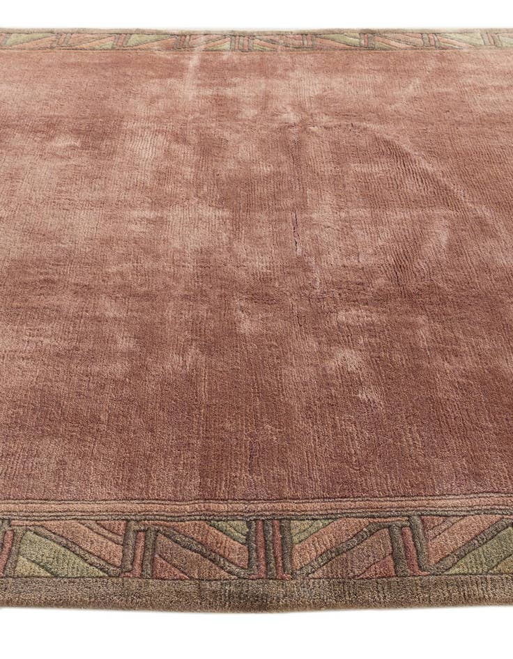 Detail image of 7' 6 x 8' 2 Hand Knotted Nepal Wool Square Rug