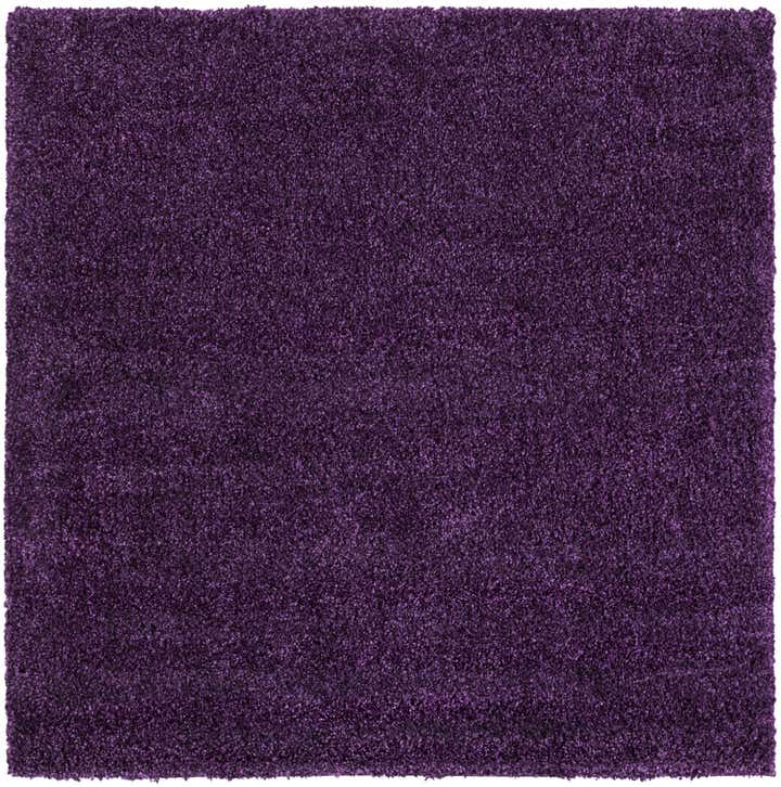 5' 3 x 5' 3 Solid Frieze Square Rug