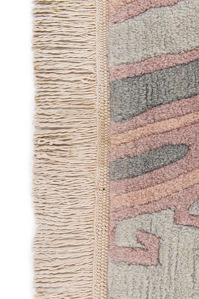 6' 7 x 6' 7 Hand Knotted Tibet Wool Square Rug