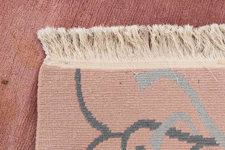 6' 7 x 6' 7 Hand Knotted Tibet Wool Square Rug