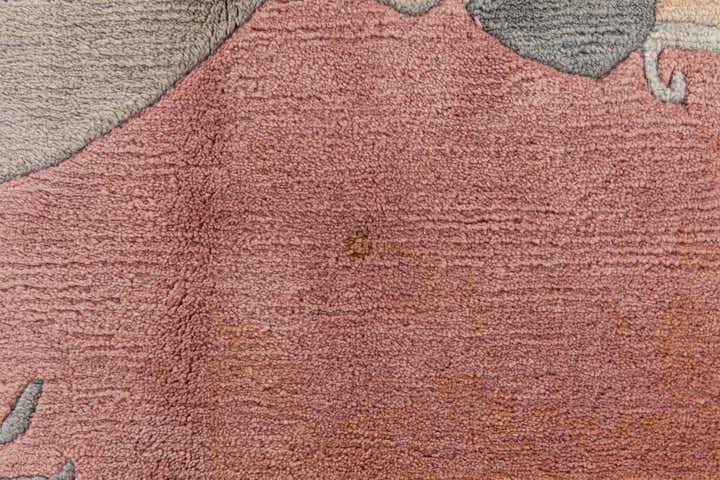 6' 7 x 6' 7 Hand Knotted Tibet Wool Square Rug