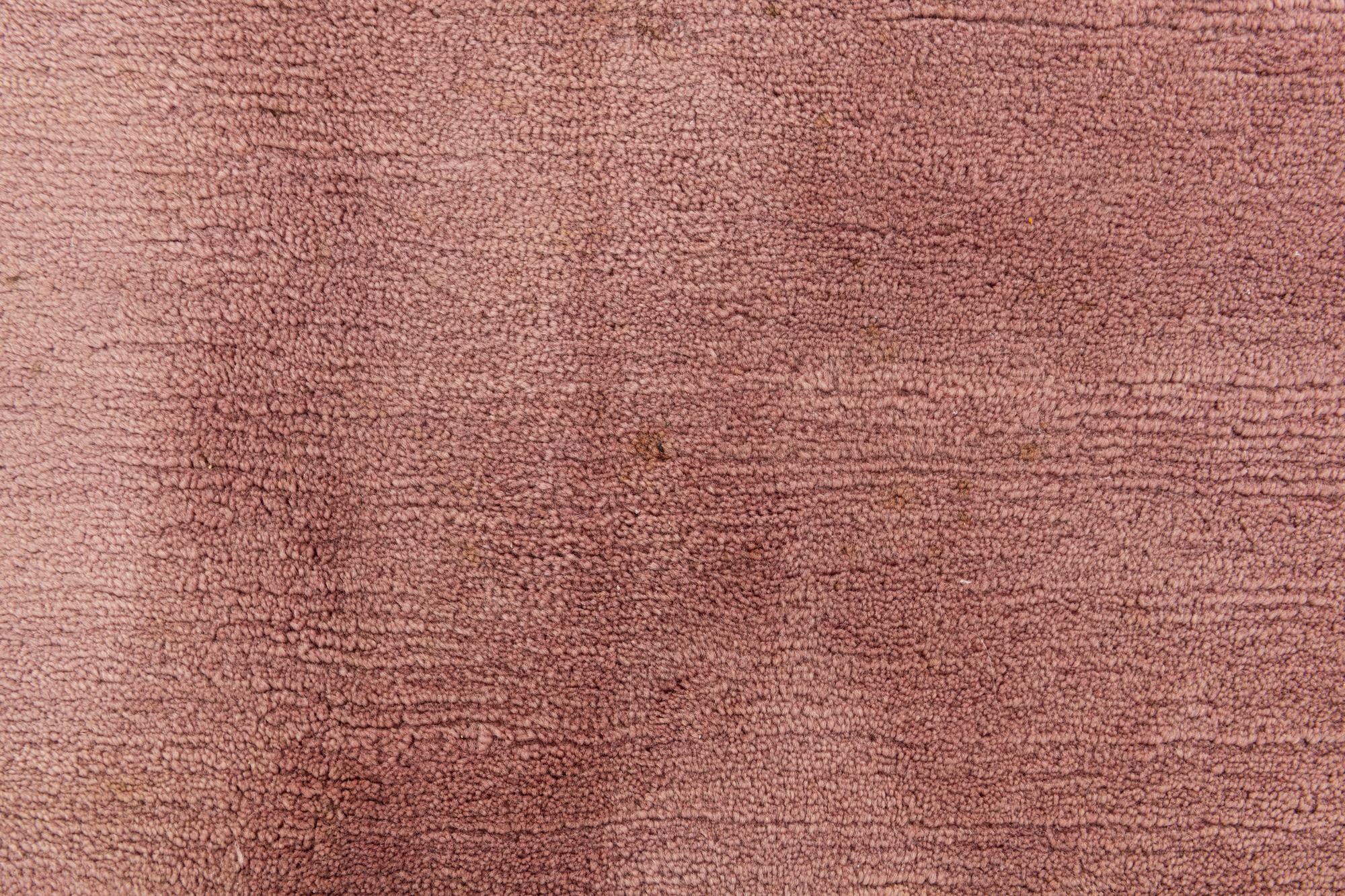 6' 7 x 6' 7 Hand Knotted Tibet Wool Square Rug