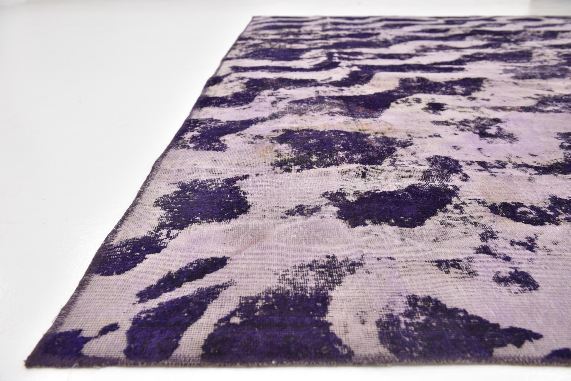 10' 5 x 10' 10 Hand Knotted Ultra Vintage Persian Wool Square Rug