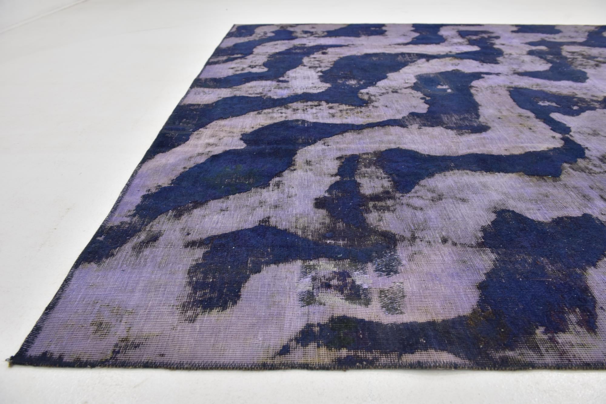8' 2 x 9' 4 Hand Knotted Ultra Vintage Persian Wool Square Rug