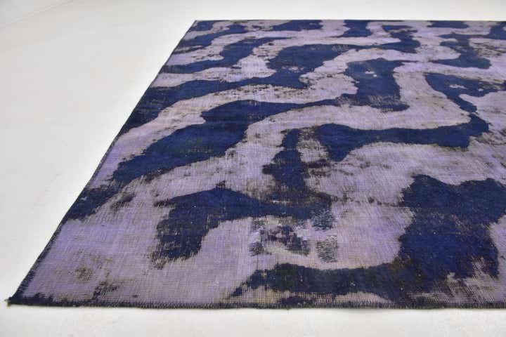 8' 2 x 9' 4 Hand Knotted Ultra Vintage Persian Wool Square Rug