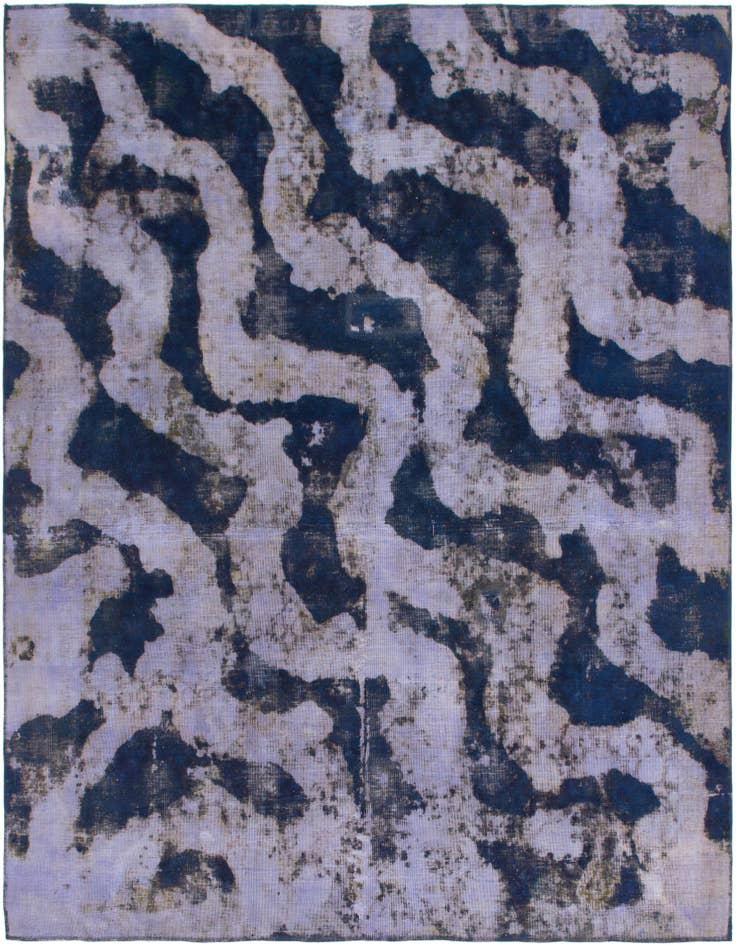 Detail image of 8' 2 x 9' 4 Hand Knotted Ultra Vintage Persian Wool Square Rug