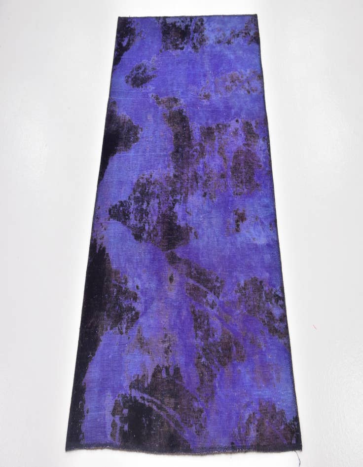 Detail image of 4' 8 x 4' 10  Hand Knotted Ultra Vintage Persian Wool Square Rug