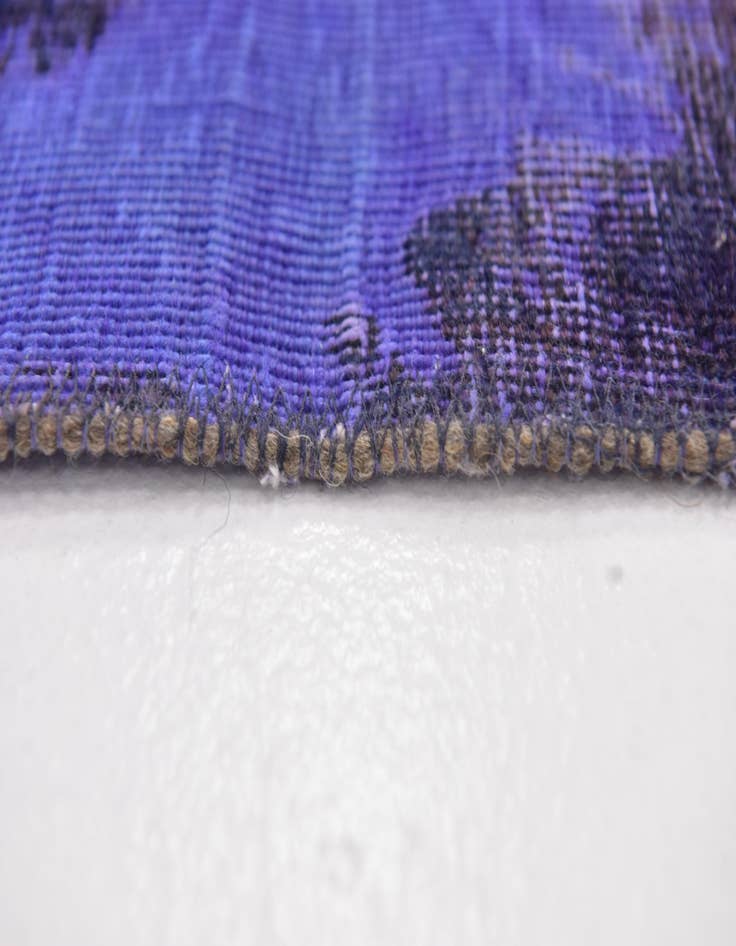 Detail image of 4' 8 x 4' 10  Hand Knotted Ultra Vintage Persian Wool Square Rug