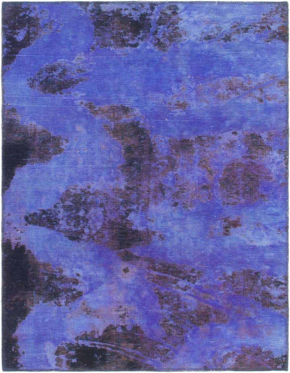 Primary image 4' 8 x 4' 10  Hand Knotted Ultra Vintage Persian Wool Square Rug