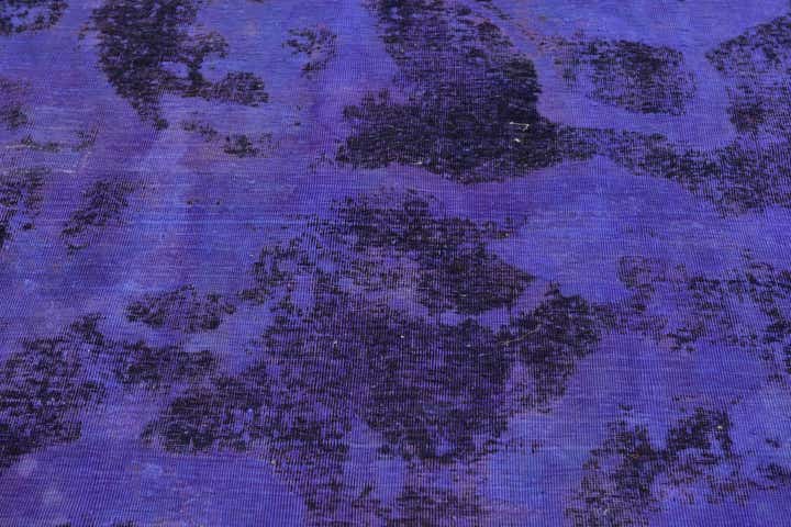 6' 4 x 7' 4 Hand Knotted Ultra Vintage Persian Wool Square Rug