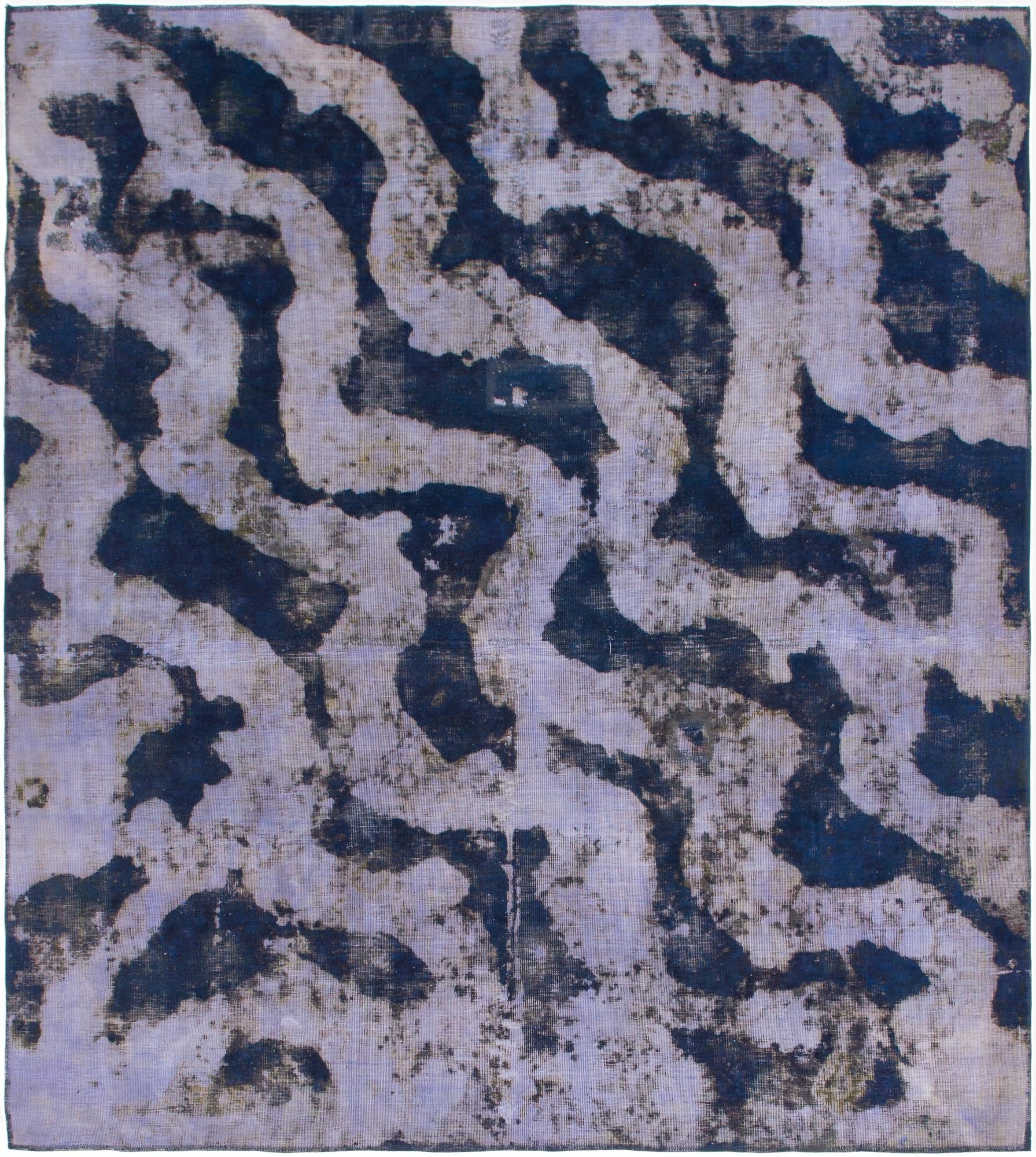 8' 2 x 9' 4  Hand Knotted Ultra Vintage Persian Wool Square Rug