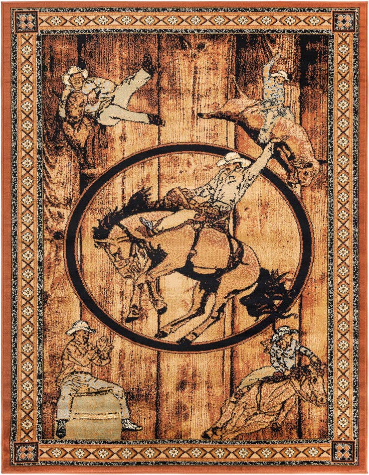 Detail image of 5' 3 x 8' Pioneer Rug