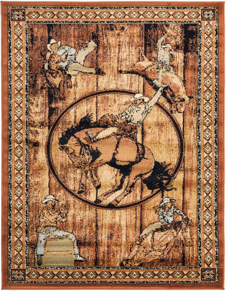 Detail image of 4' x 6' Pioneer Rug