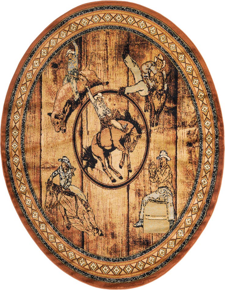 Detail image of 7' 10 x 7' 10 Pioneer Round Rug